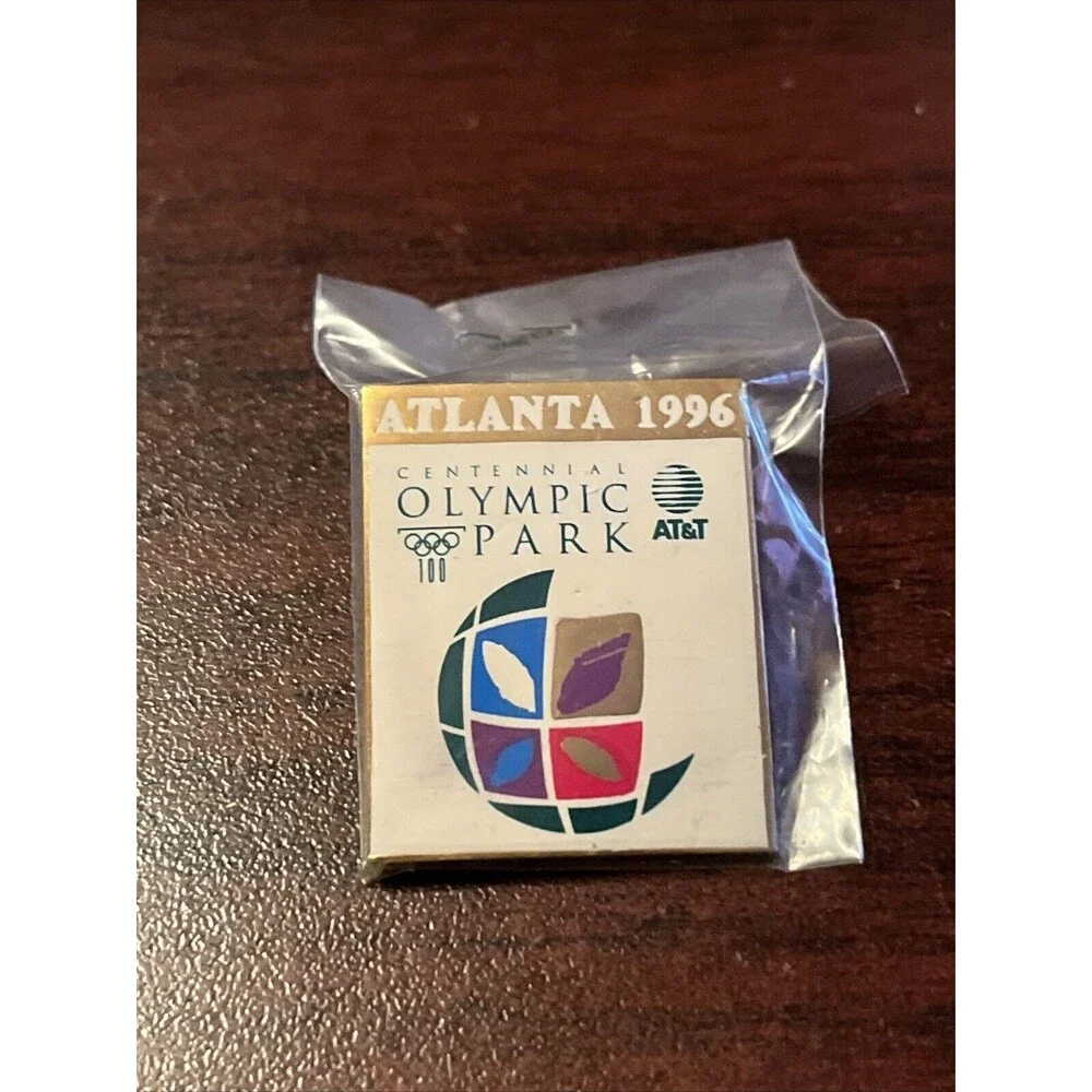 Vintage 1996 Atlanta Olympics AT&T Centennial Olympic Park Lapel‎ Hat Pin